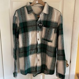Hoooyi green flannel size S (unworn)